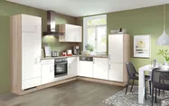 Kuechenclub Touch Lacklaminat, Magnolia supermatt 1