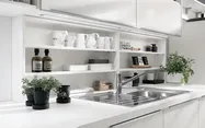 Kuechenclub Laser Weiß 2
