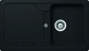 Kuechenclub SCHOCK SCHOCK: Built-in sink Formhaus D-100, made of CRISTALITE® onyx 87324