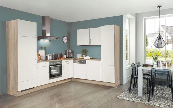 Kuechenclub Touch Lacklaminat, Magnolia supermatt 0